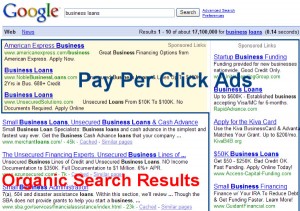 Organic Search Results versus Pay Per CLick Ads